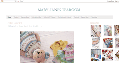 Desktop Screenshot of maryjanestearoom.com